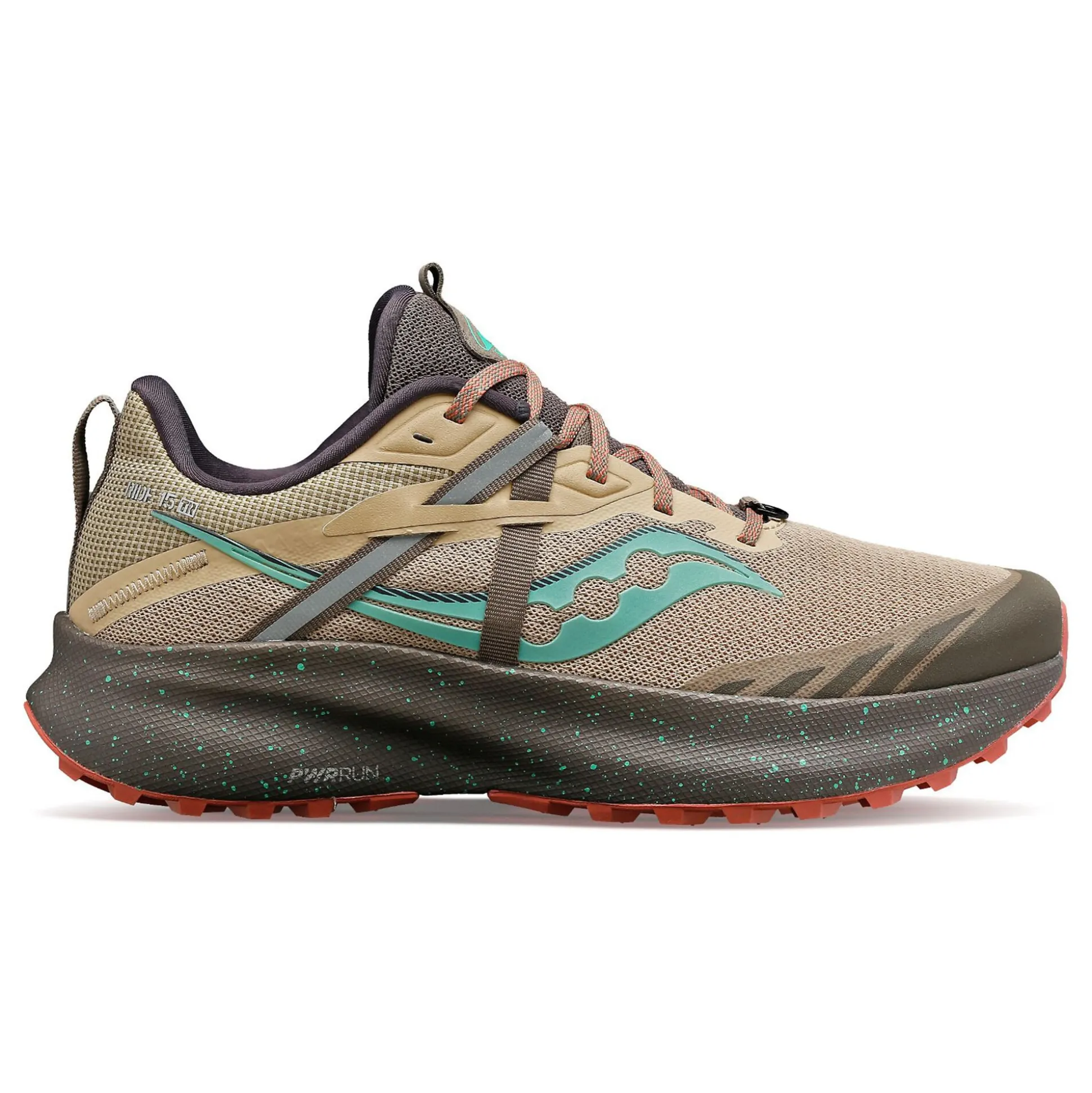 Shop Ride 15 TR Trail Running Shoe Women - Brown, Turquoise Running Shoes