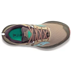 Shop Ride 15 TR Trail Running Shoe Women - Brown, Turquoise Running Shoes