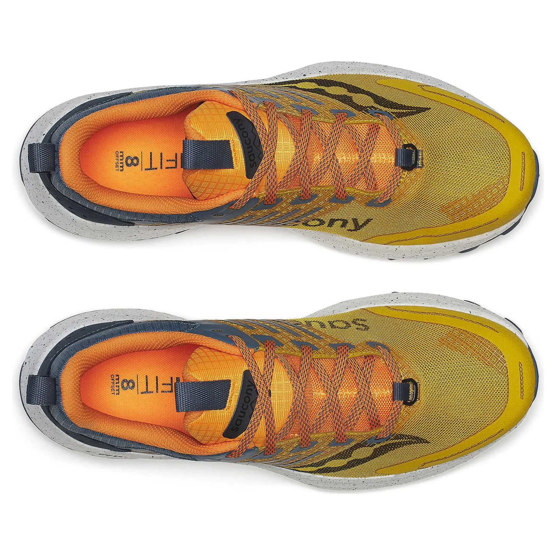 Fashion Ride TR2 Trail Running Shoe Men - Yellow, Blue-gray Running Shoes