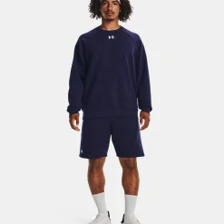 New Rival Crew Sweatshirt Men - Dark Blue Hoodies & Sweaters
