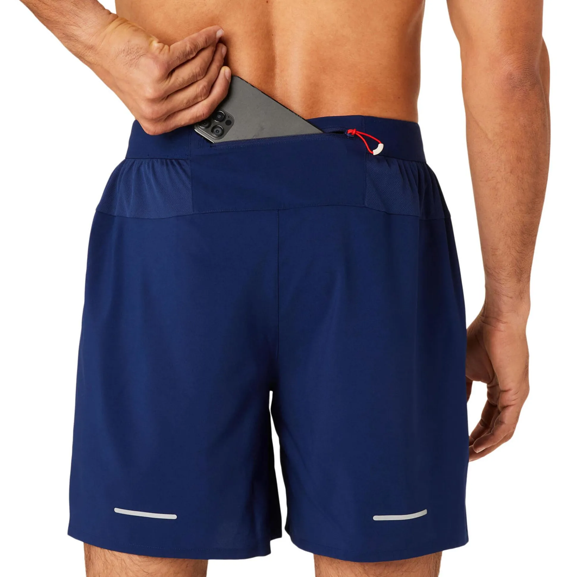 Store Road 2-N-1 7In Running Shorts Men - Dark Blue Running Clothing