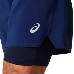 Store Road 2-N-1 7In Running Shorts Men - Dark Blue Running Clothing