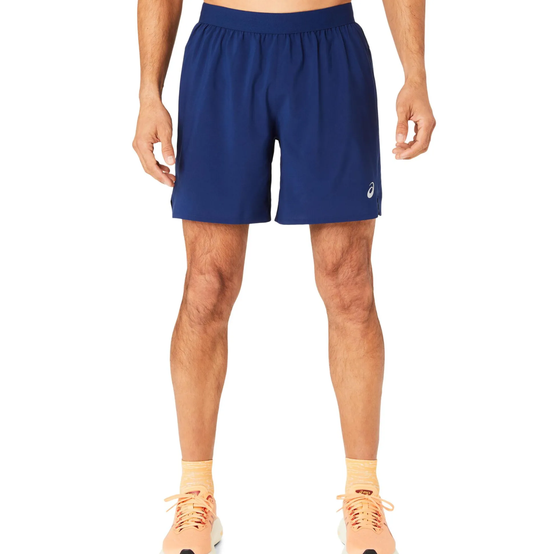 Store Road 2-N-1 7In Running Shorts Men - Dark Blue Running Clothing