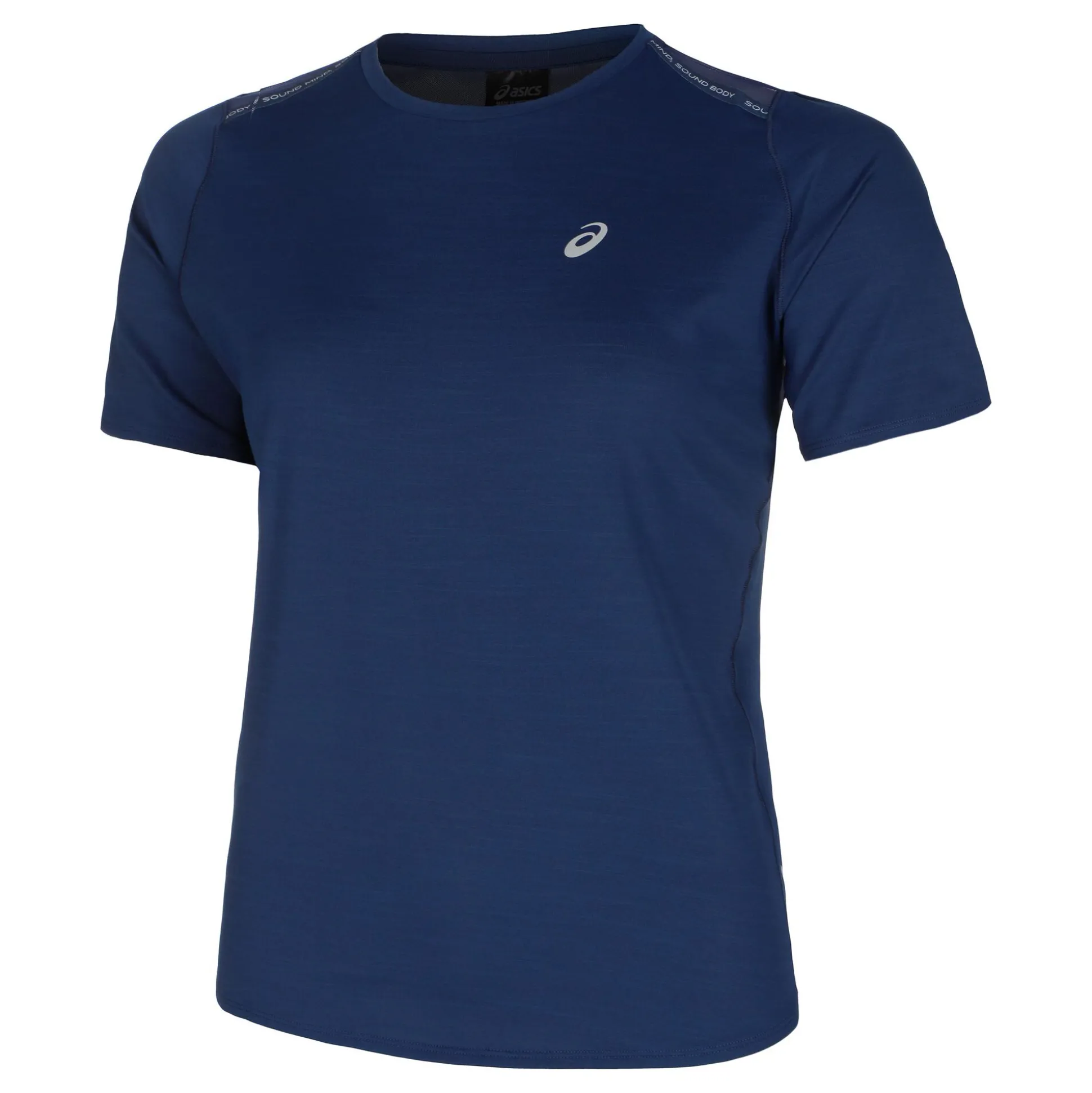 Shop Road Running Shirt Women - Dark Blue Running Clothing