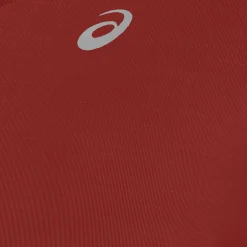 Online Road V-Neck Running Shirt Women - Dark Red Running Clothing