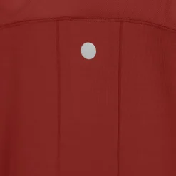 Online Road V-Neck Running Shirt Women - Dark Red Running Clothing