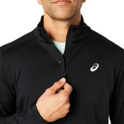 Cheap Road Winter 1/2 Zip Running Shirt Men - Running Clothing
