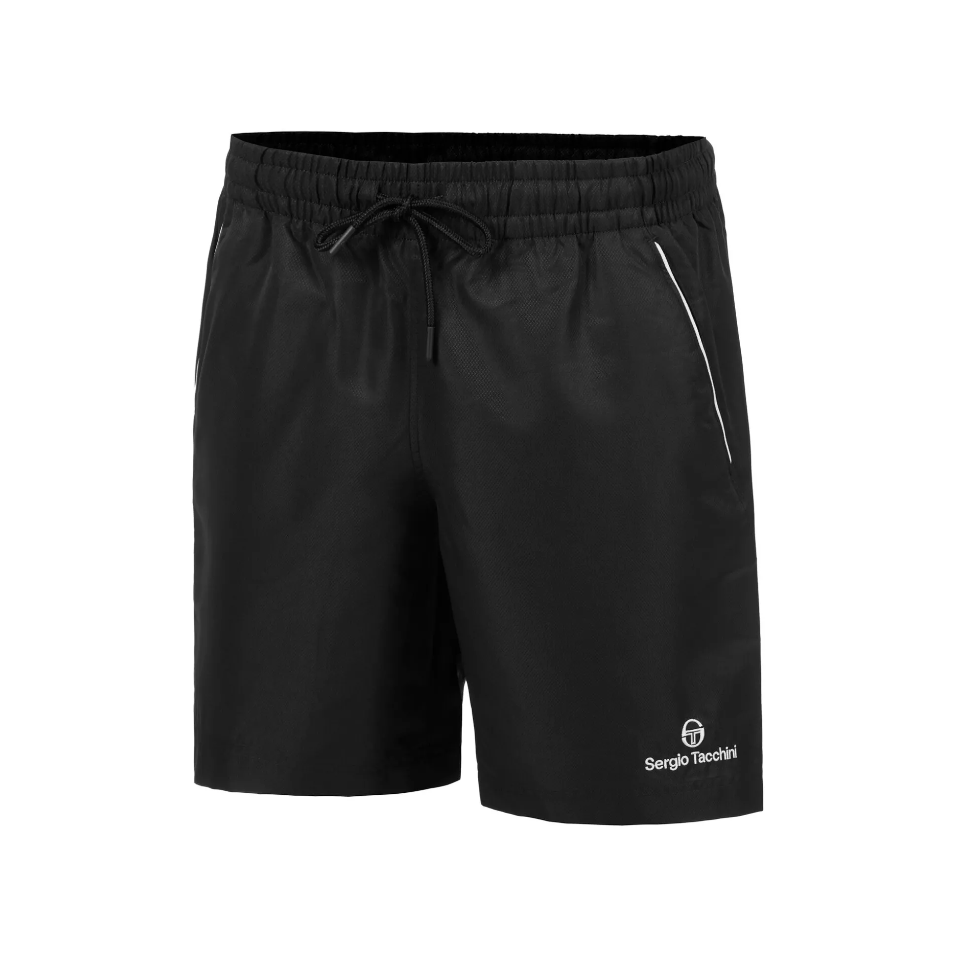 Clearance Rob Pl Shorts Men - Black, White Shorts