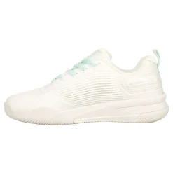New RS Legacy Clay Court Shoe Women - White, Turquoise Clay Court Shoes