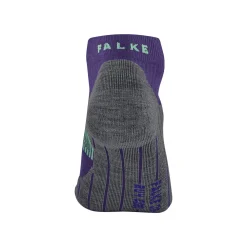 Outlet RU4 Endurance Cool Short Running Socks Women - Violet, Grey Running Clothing