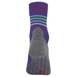 Cheap RU4 Endurance Reflect Running Socks Women - Violet, Grey Running Clothing