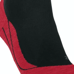 Sale RU4 L+R Running Socks Men - Black, Red Running Clothing