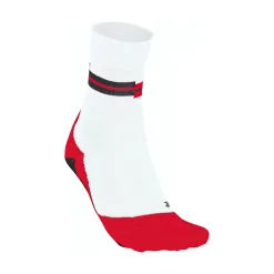 Fashion RU5 Running Socks Men - White, Red Running Clothing
