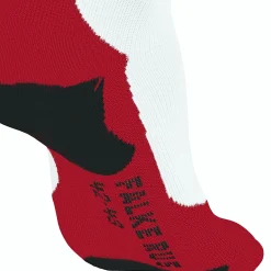 Fashion RU5 Running Socks Men - White, Red Running Clothing