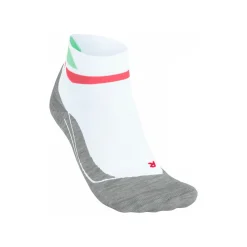 Online RU4 Short Pace Running Socks Women - White, Grey Running Clothing