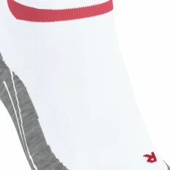 Online RU4 Short Pace Running Socks Women - White, Grey Running Clothing