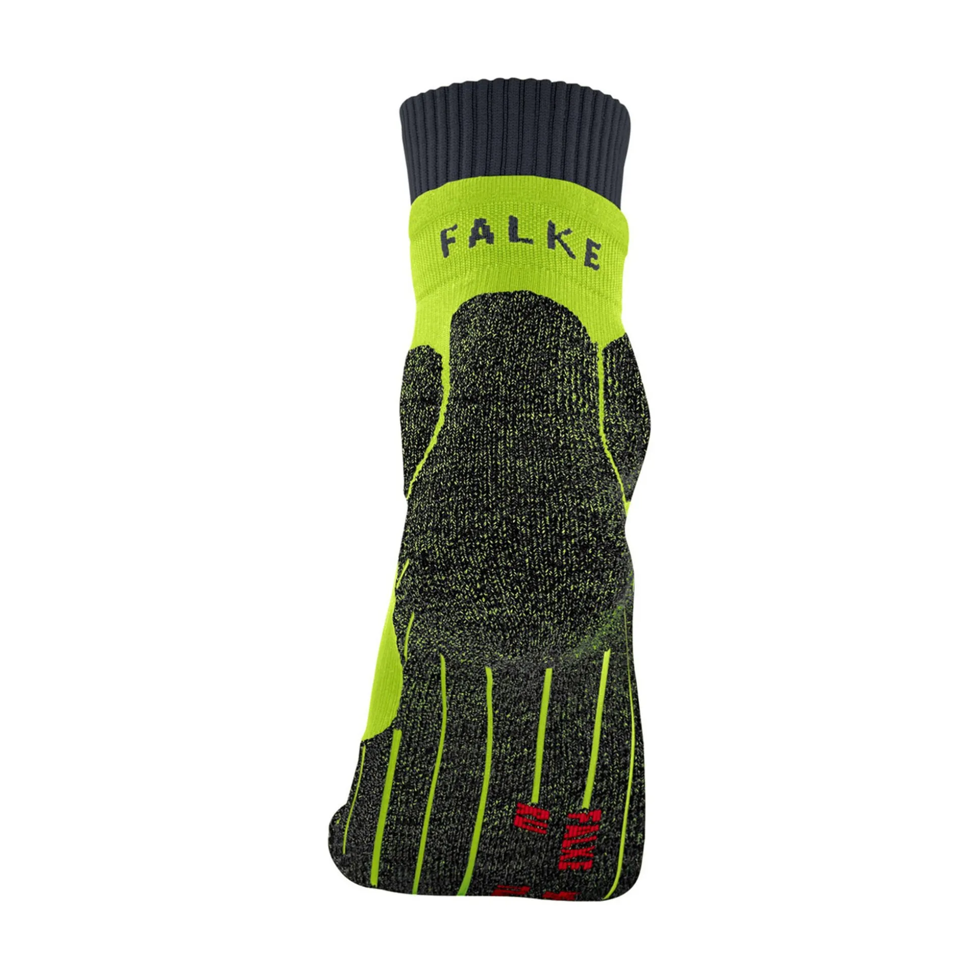 Hot RU Trail Running Socks Men - Neon Yellow Running Clothing