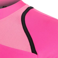 Fashion Run Anywhere Crop Running Shirt Women - Pink, Black Running Clothing