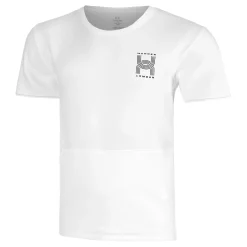 Cheap Run Anywhere Running Shirt Men - White, Green Running Clothing
