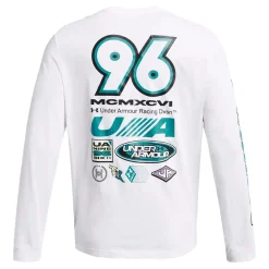 Hot Run Everywhere Running Top Men - White, Blue Running Clothing