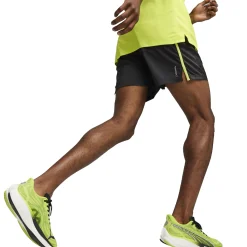 Cheap Run Favorite Velocity 5in Running Shorts Men - Black, Neon Green Running Clothing
