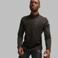 New Run Microfleece Half-Zip Running Top Men - Running Clothing