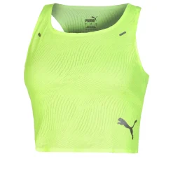 Discount Run Ultraspun Crop Tank Top Women - Running Clothing|Tops
