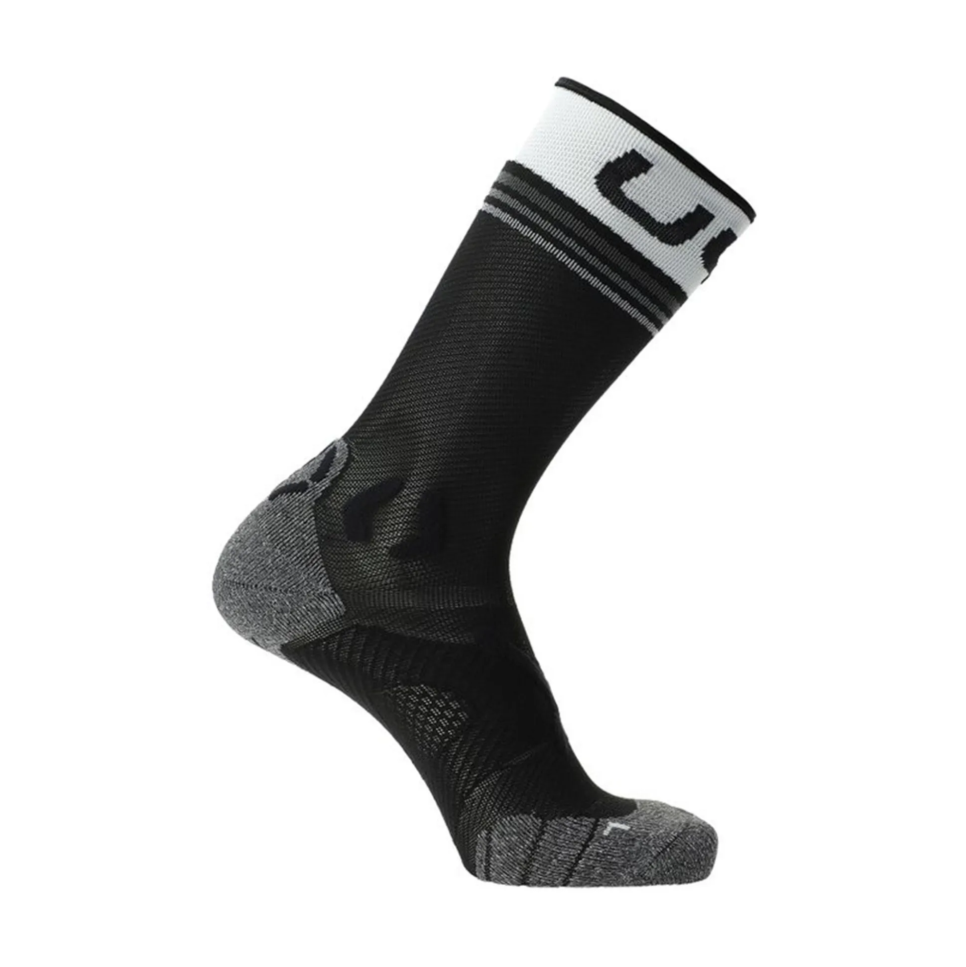 Outlet Runner's One Running Socks Men - Black, White Running Clothing