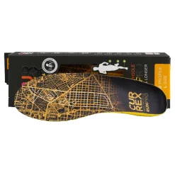 Shop RunPro Med Insoles - Yellow, Black Running Accessories