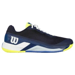 New Rush 4.0 Clay Court Shoe Men - Dark Blue, Yellow Clay Court Shoes
