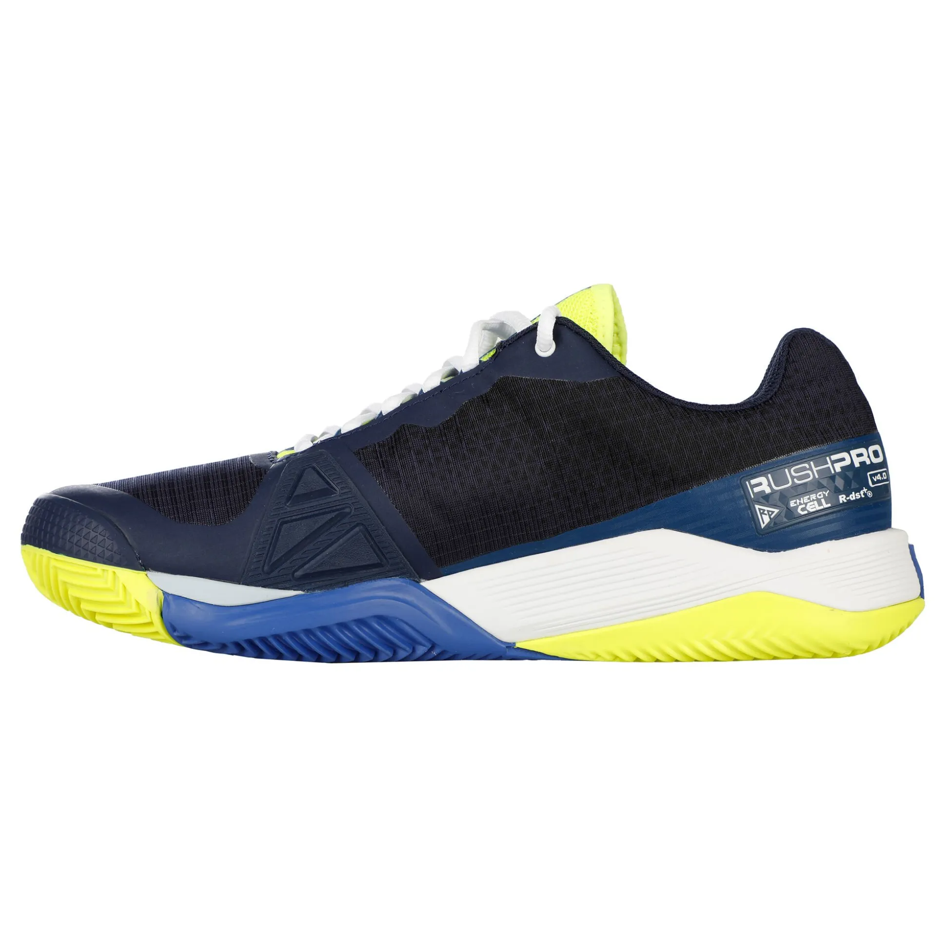 New Rush 4.0 Clay Court Shoe Men - Dark Blue, Yellow Clay Court Shoes