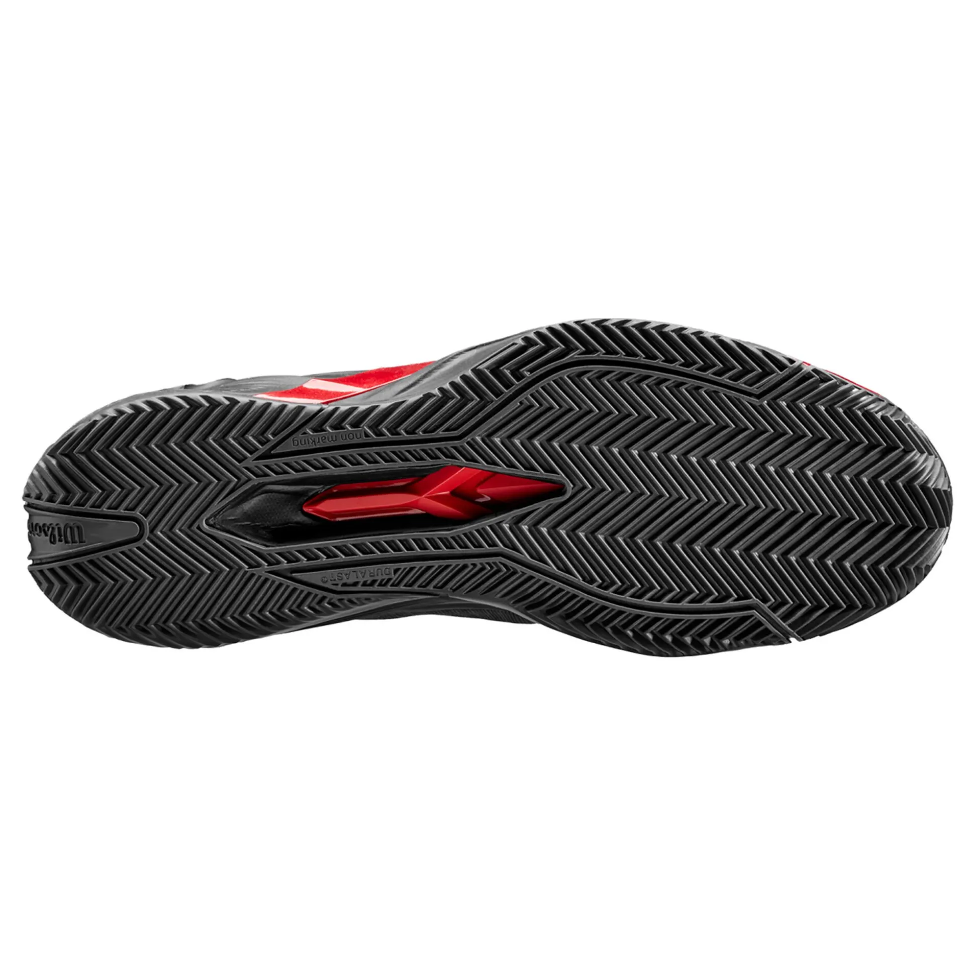 New Rush Pro 4.0 Clash Clay Court Shoe Men - Black, Red Clay Court Shoes