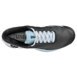 Clearance Rush Pro 4.0 Clay Court Shoe Women - Black, Blue Clay Court Shoes