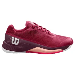 Best Rush Pro 4.0 Clay Court Shoe Women - Dark Red, Berry Clay Court Shoes