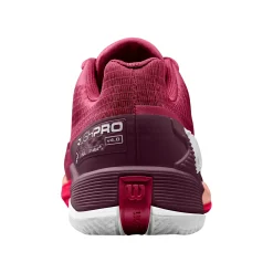 Best Rush Pro 4.0 Clay Court Shoe Women - Dark Red, Berry Clay Court Shoes