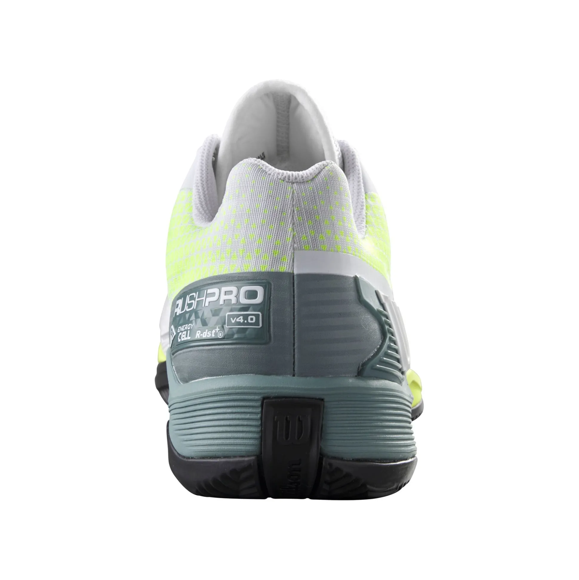 Clearance Rush Pro 4.0 Clay Court Shoe Men - White, Grey Clay Court Shoes