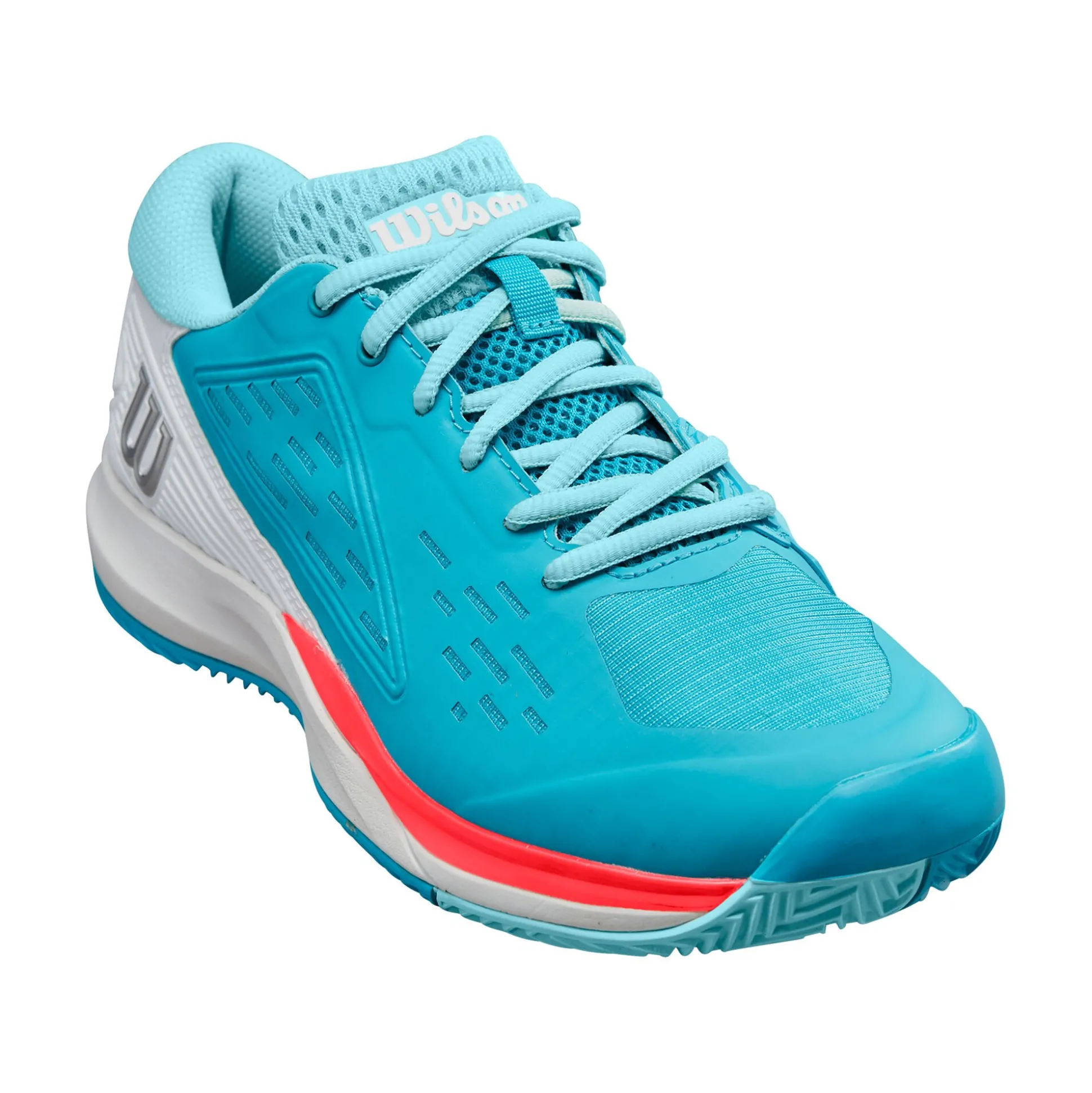 Cheap Rush Pro ACE Clay Court Shoe Women - Turquoise, White Clay Court Shoes