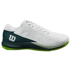 Best Sale Rush Pro Ace Clay Court Shoe Men - White, Green Clay Court Shoes