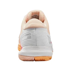 Hot Rush Pro ACE CLY Clay Court Shoe Women - Apricot, White Clay Court Shoes