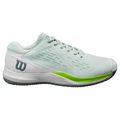 Hot Rush Pro ACE CLY Clay Court Shoe Women - Mint, White Clay Court Shoes