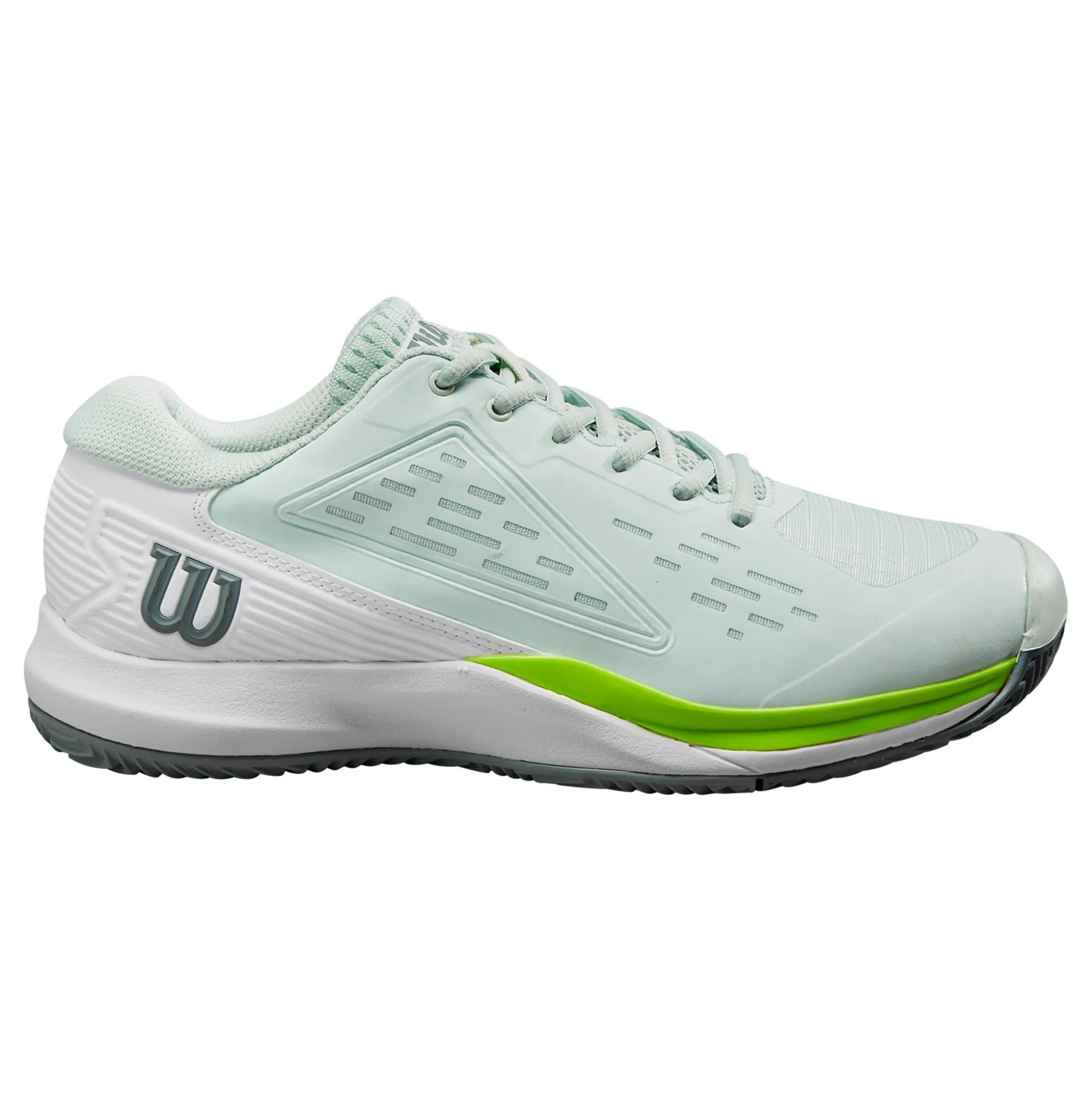 Hot Rush Pro ACE CLY Clay Court Shoe Women - Mint, White Clay Court Shoes