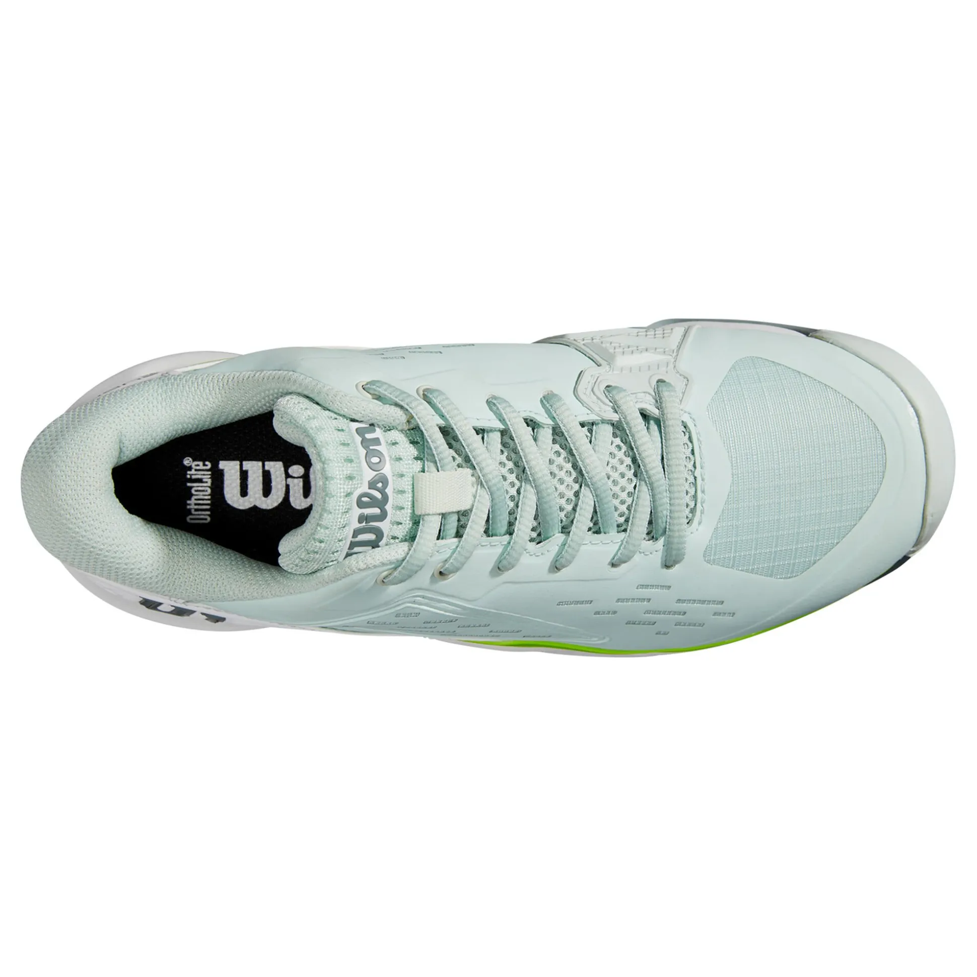 Hot Rush Pro ACE CLY Clay Court Shoe Women - Mint, White Clay Court Shoes