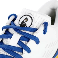 Discount Rush Pro ACE Quiet Please Clay Court Shoe Women - White, Blue Clay Court Shoes