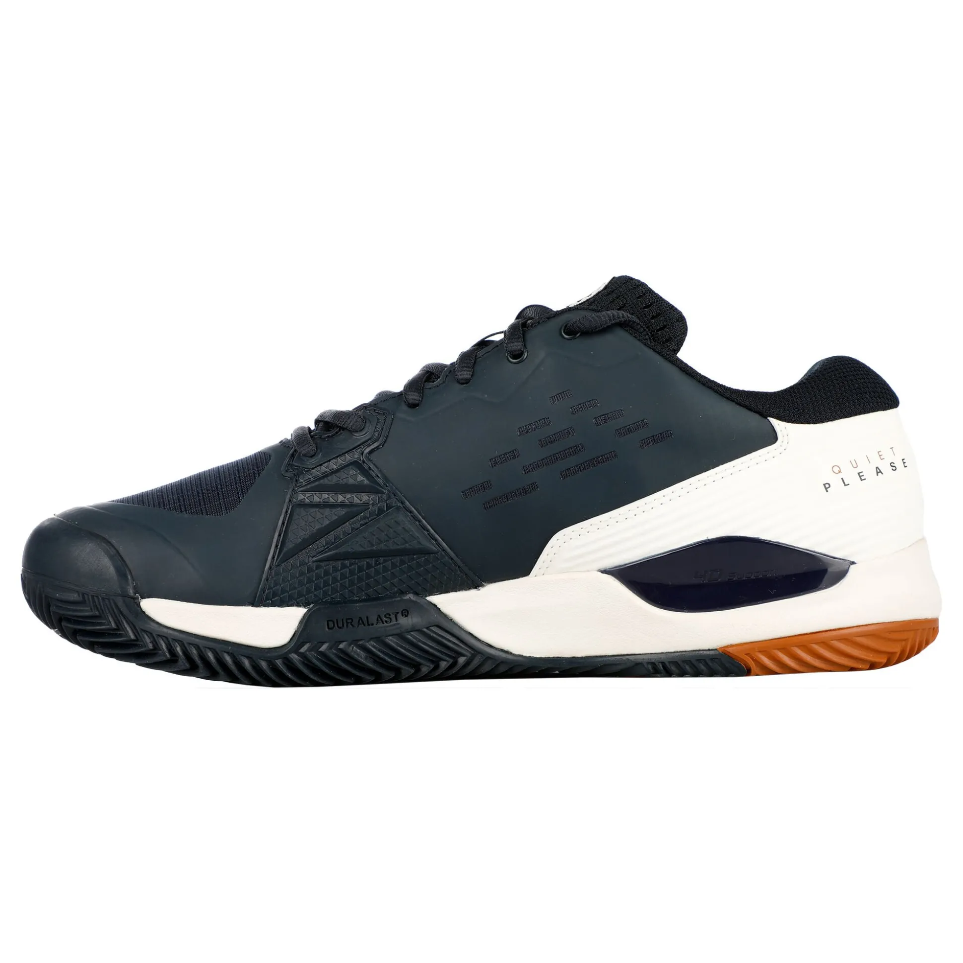 Fashion Rush Pro Ace Quiet Please Clay Court Shoe Men - Dark Blue, White Clay Court Shoes