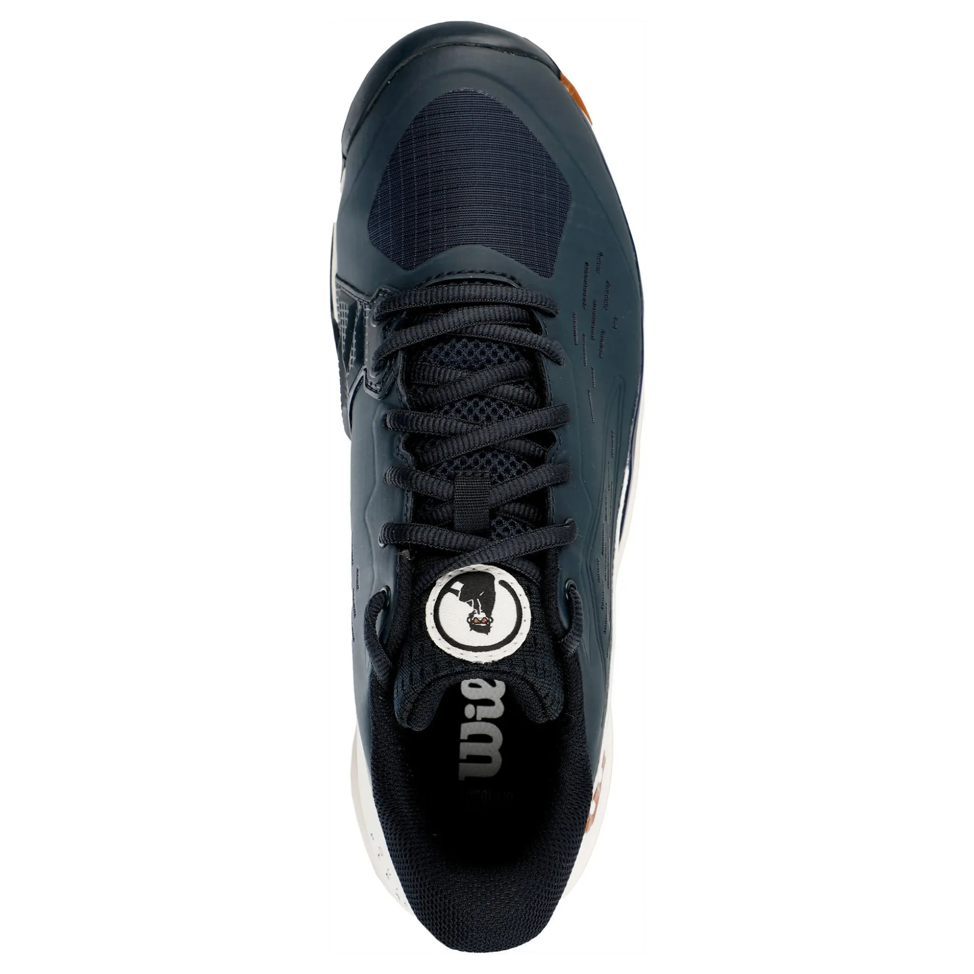 Fashion Rush Pro Ace Quiet Please Clay Court Shoe Men - Dark Blue, White Clay Court Shoes