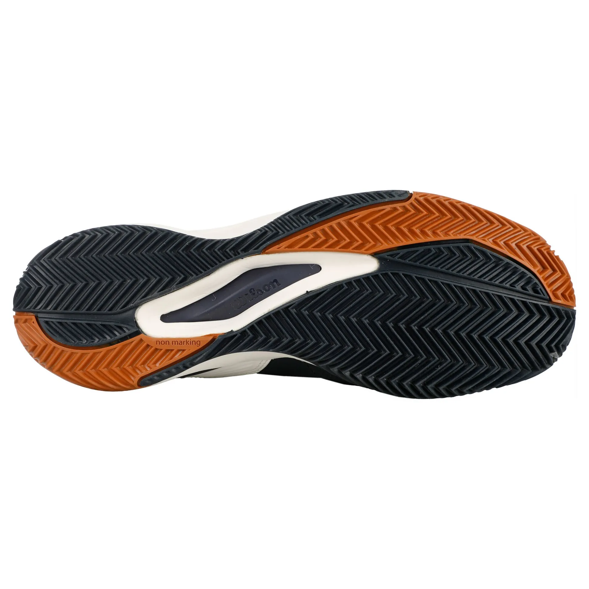 Fashion Rush Pro Ace Quiet Please Clay Court Shoe Men - Dark Blue, White Clay Court Shoes