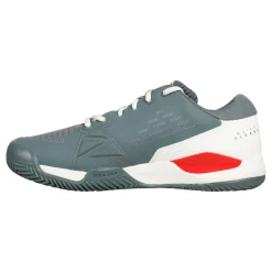 New Rush Pro Ace Quiet Please Clay Court Shoe Men - Grey, Orange Clay Court Shoes