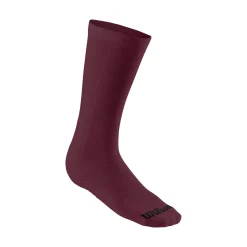 Store Rush Pro Crew Tennis Socks - Berry, Black Socks