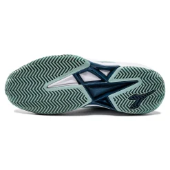 Outlet S. Challenge 5 Clay Court Shoe Women - White, Mint Clay Court Shoes