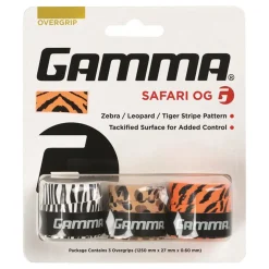 Online Safari Zebra, Leopard, Tiger 3 Pack - White, Black Grips